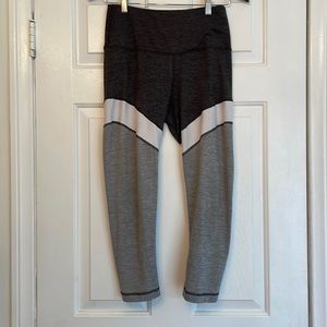 Yogalicious brand yoga pants. Cute multicolored. Size M. Small pocket on waist